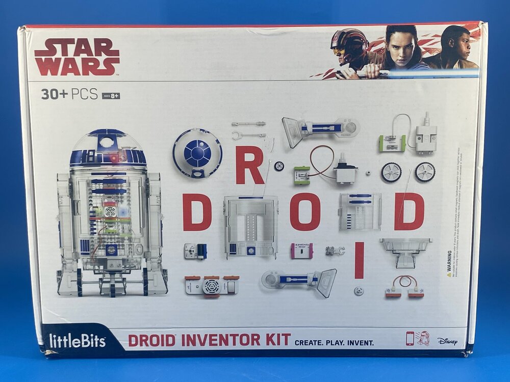 littleBits Star Wars R2-D2 Droid Inventor Kit 30+ Pcs Electronic (Incomplete)